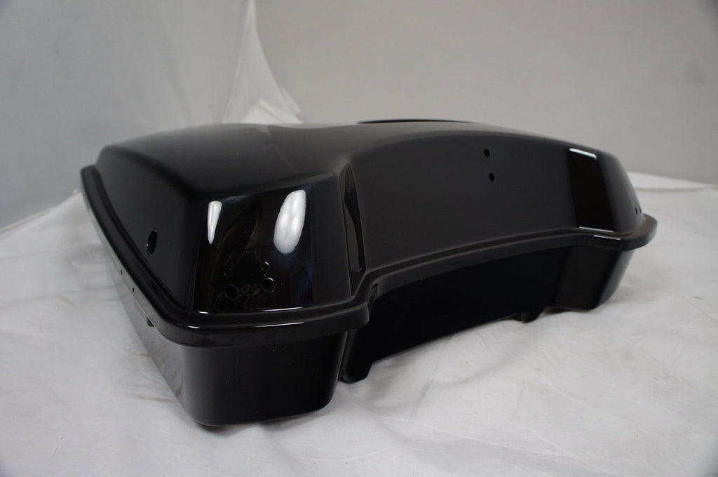 Vivid Black Razor Harley Davidson HD Tour Pak Trunk Pack pan cake