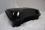 Vivid Black Razor  Harley Davidson HD Tour Pak Trunk Pack pan cake touring