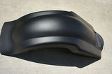 Matte Black Extended Stretched Fender Overlay for Harley Touring