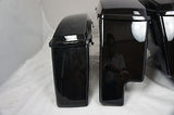 Fat Ass Wide Width 4" Extended Hard Saddlebags for H-D Touring