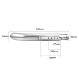 Muatazu 20" Universal Motorcycle Slash Cut Exhaust Mufflers Pipes For Bobbers Cruisers Harley