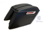 Matte Black CVO Extended Saddlebags w/ 6x9 Speaker Lids for 14-19 Harley Touring