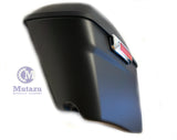 Matte Black CVO Extended Saddlebags w/ 6x9 Speaker Lids for 14-19 Harley Touring