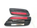 Black Out Blackout kit for Mutazu HL hard Saddlebags, Hinges and molding Trims