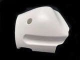 Improved Mutazu White LOWER STEERING COLUMN SHROUD COVER for Fiat 500 2012-2019