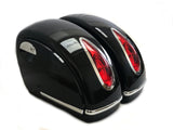 Universal MU Hard Saddlebags - Gloss Black