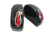 Universal MU Hard Saddlebags - Gloss Black