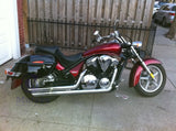 Universal RS Hard Saddlebags - Gloss Black