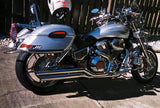 Universal RS Hard Saddlebags - Silver