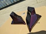 6" Black Cherry Stretched Extended Side Covers Harley 09-21 FLH Touring Baggers