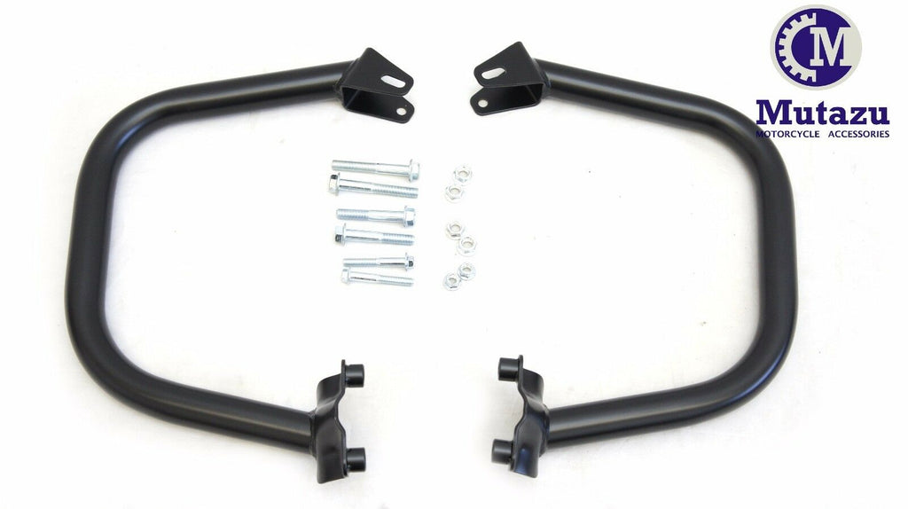 Mutazu Black Engine Guards Highway Crash Bars Kit For Indian Scout 201
