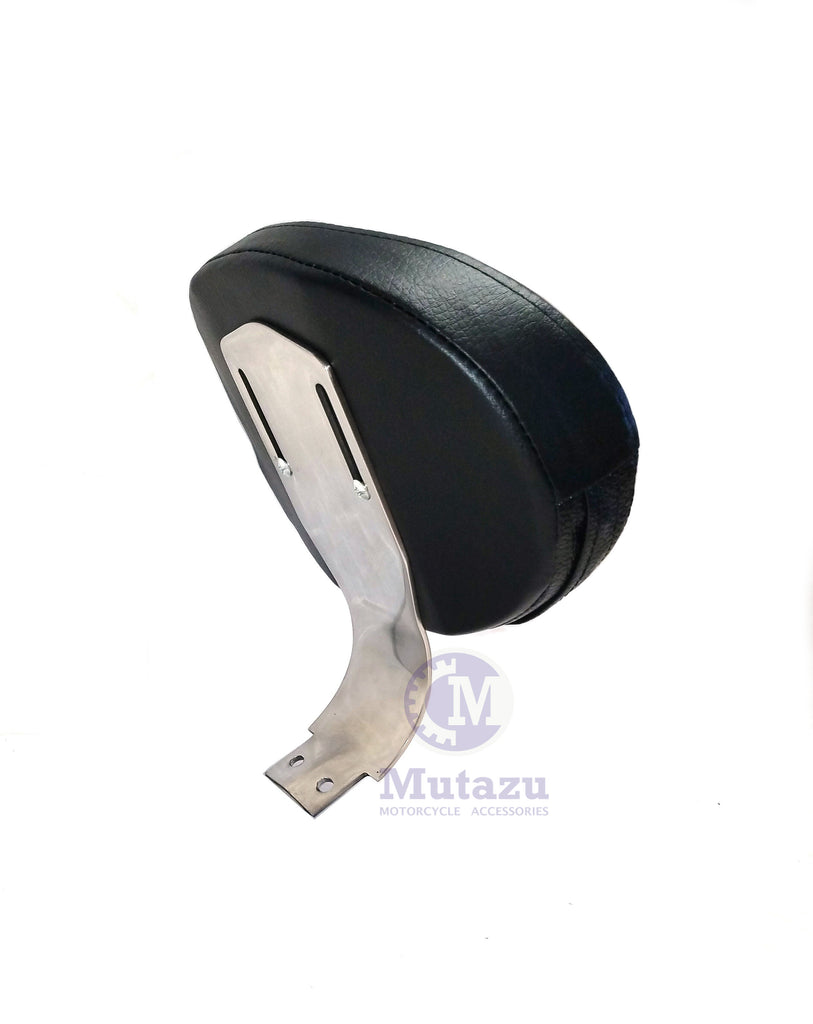 Mutazu Adjustable Tilting Driver Backrest For Yamaha V Star 650 Classic & Custom – Detachable, Black 2 thumbnail image