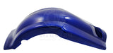 Mutazu Cobalt Blue Extended Stretched Fender Overlay fits Harley Touring Bagger