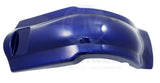 Mutazu Cobalt Blue Extended Stretched Fender Overlay fits Harley Touring Bagger