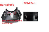Improved Mutazu White LOWER STEERING COLUMN SHROUD COVER for Fiat 500 2012-2019