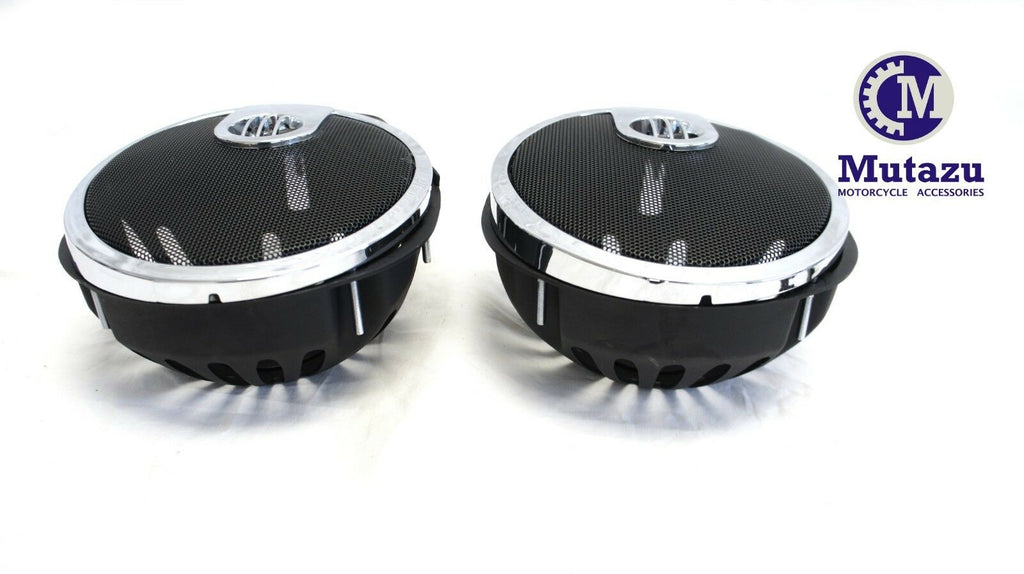 Saddlebag Speaker Lid Grills Grill set for INDIAN Chieftan