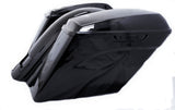 Cvo Light No Cut Out Vivid Black Extended Rear Fender w Saddlebags Packages 2014 up