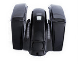 Cvo Light No Cut Out Vivid Black Extended Rear Fender w Saddlebags Packages 2014 up