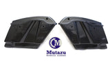 Mutazu 2014-up Raw 4.5" STRETCHED HARD SADDLEBAGS EXTENDED HARLEY SADDLE BAGS