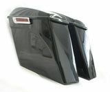 Cvo Light No Cut Out Extended Rear Fender w/ Saddlebags Combo for 2014 up Harley