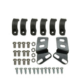 Front Lower Door Panel Inserts Kit For 14-19 Polaris RZR 900 1000 XP S Turbo