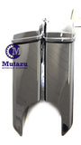 Mutazu 7" Angled Extended Stretched Saddlebags Bags For Harley Touring 2014-2018
