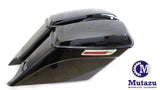 Mutazu 7" Angled Extended Stretched Saddlebags Bags For Harley Touring 2014-2018