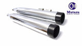 MUTAZU 4" Roaring Series MF-13 Slip-On Mufflers Exhaust 1995-2016 Harley Touring