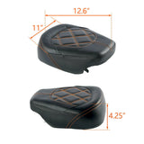 CVO Style Driver & Passenger Pillion Seat for Harley Touring FLHR FLHX FLTRX FLHTK 2009-2021 Models