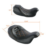 CVO Style Driver & Passenger Pillion Seat for Harley Touring FLHR FLHX FLTRX FLHTK 2009-2021 Models