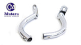 Chrome Saddlebag Guard Eliminator Support Bracket For Harley Touring Model (97-08)