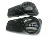 Mutazu 8" Speaker Lids w/ Tweeter port for Harley 2014 up Touring Models