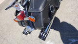 MUTAZU 4" All Black MF-20B-BB-#1 Megaphone Slip-On Mufflers Exhaust for 95-16 Harley