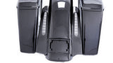 Cvo Light No Cut Out Vivid Black Extended Rear Fender w Saddlebags Packages 2014 up
