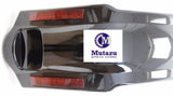 No Cut Out Extended Fender Overlay with LED Lights for Harley Touring