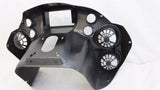 Double DIN Inner Fairing w Quad 6.5" Speaker Pods for Harley Road Glide 1998-2013