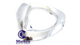 Mutazu Chrome Headlight Head light Eagle Bezel Scowl for Victory Cross Country