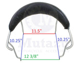 Wrap Around Driver Backrest Rider Support for Yamaha VStar 1100 Classic Custom