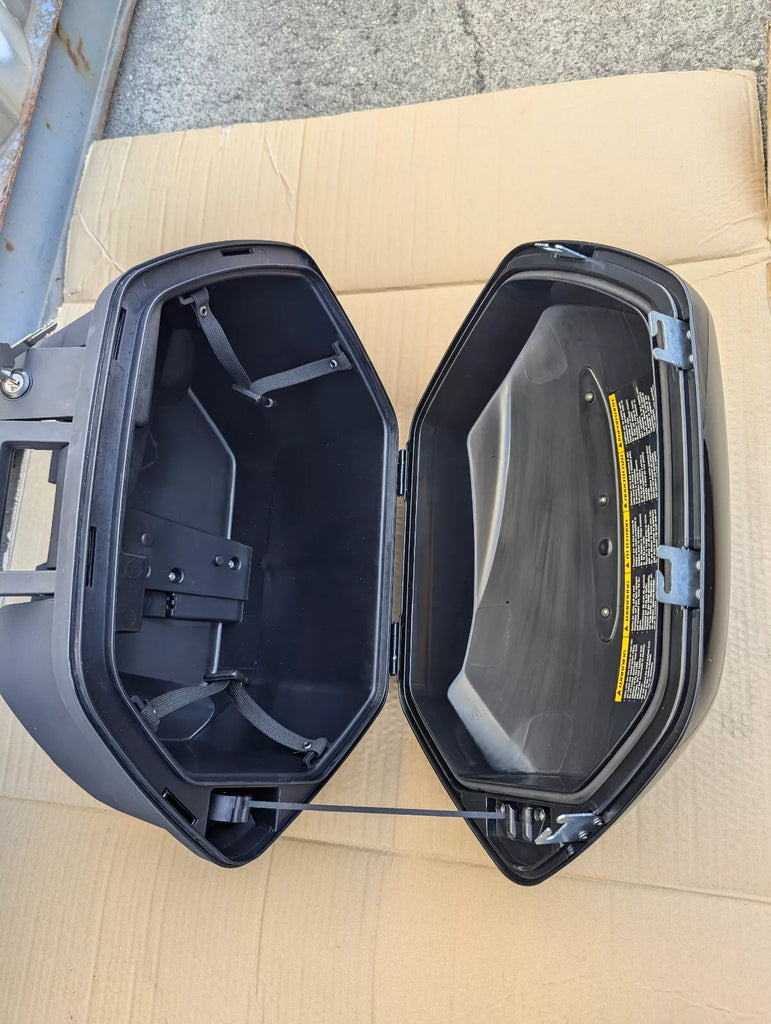 Fjr1300 Rear Box For Yamaha FJR1300 FJR 1300 Saddlebags Left+Right Side Cases Trunk Pan ...