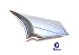 Mutazu Left-Side Chrome ABS Plastic Side Cover for Victory Cross Country Road