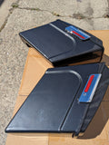 No Cut Out Black Pearl Extended Stretched Saddlebags for 94-2013 Harley Tourings