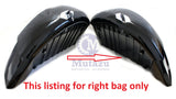 Mutazu Black Hard RIGHT Saddlebag for 2010-2017 Victory Cross Country Cross Roads