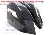 Mutazu Black Left Hard Saddlebags for 2010-2017 Victory Cross Country Road