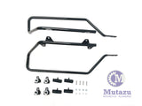 Mutazu Conversion Brackets adapt Harley Saddlebags for Yamaha XV 1700 Road Star