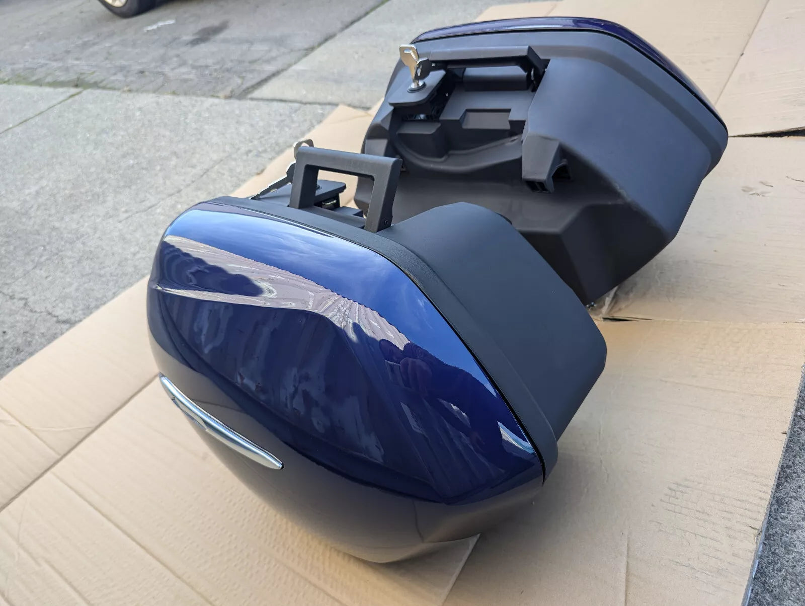 Yamaha FJR Side cases バイク用サイドケース FJR FJR Touring Side Case 1CY-F8441-S0-00, Yamaha Sports Plaza
