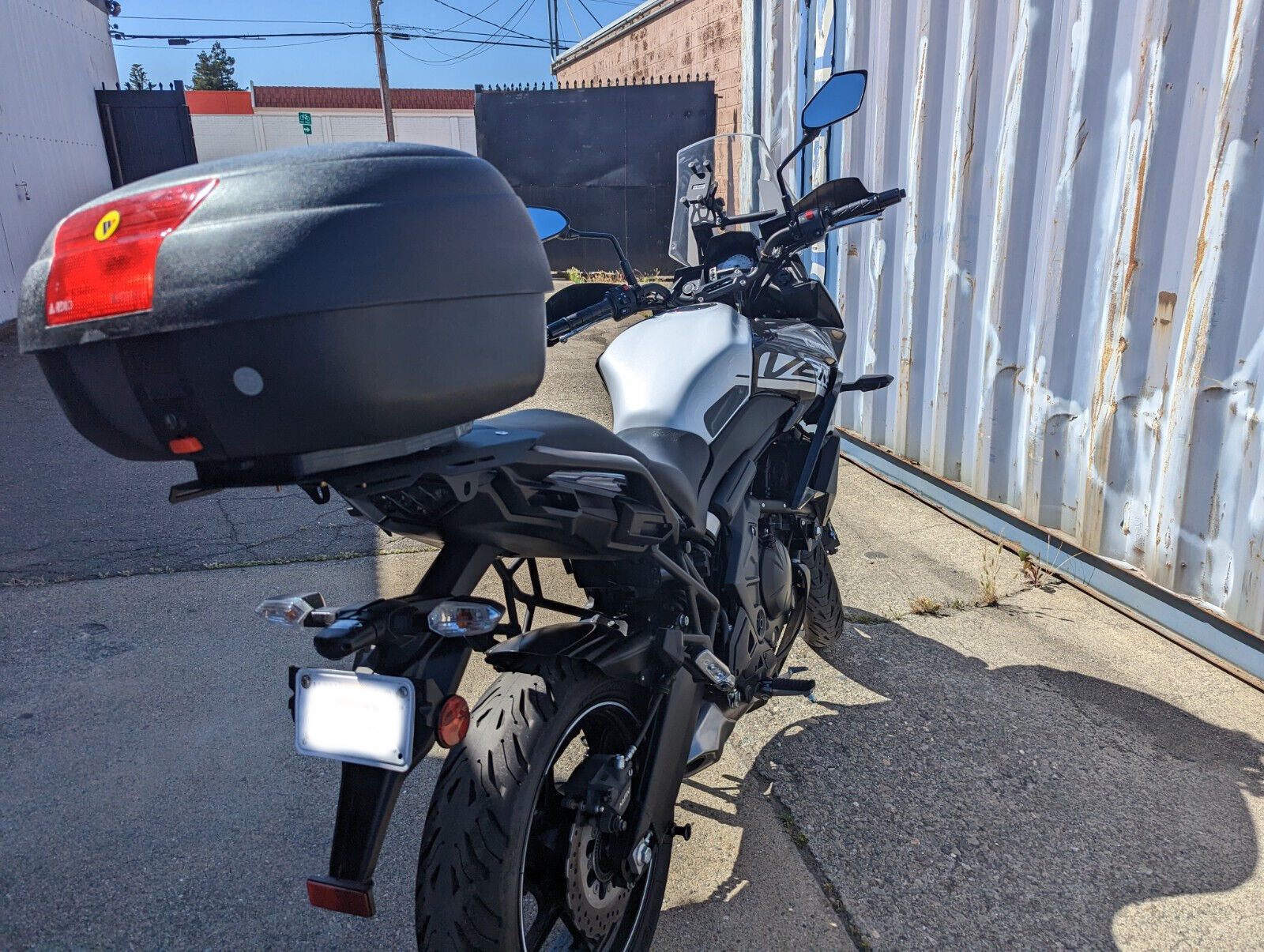 TRUNK トランク ジップベスト ブラック 38 B359 Mutazu Motorcyle Luggage Case Top Box Trunk set up 4
