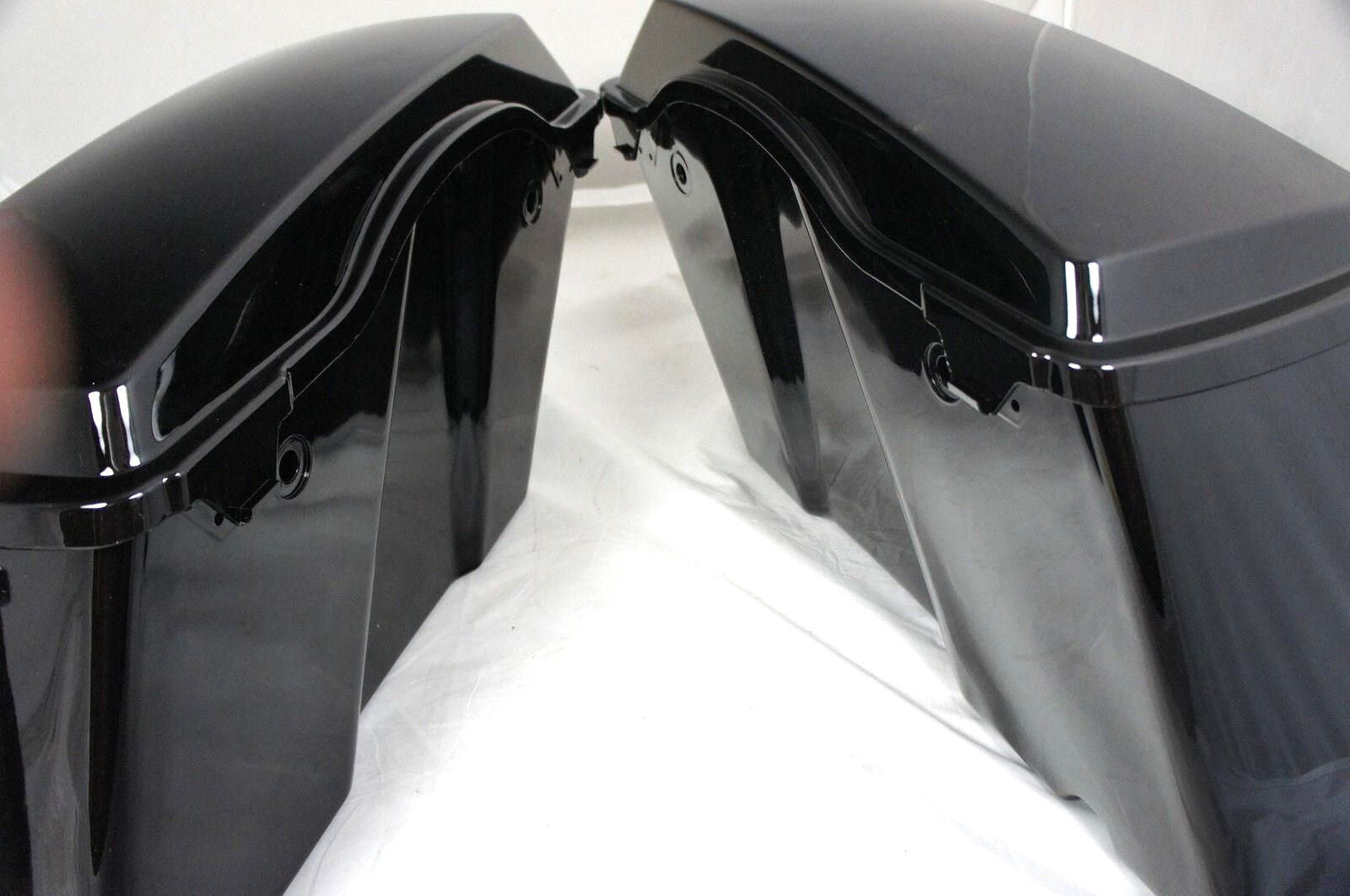 Mutazu Fat Ass Wide Width Hard Saddlebag Fits Harley HD Touring