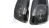 Vivid Black 2014-2016 5x7 CVO Style Speaker Lids, Metal Grills*