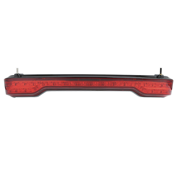 Red Wrap Around LED Tail Light Bar for Harley Touring Tour Pak 2014-2018