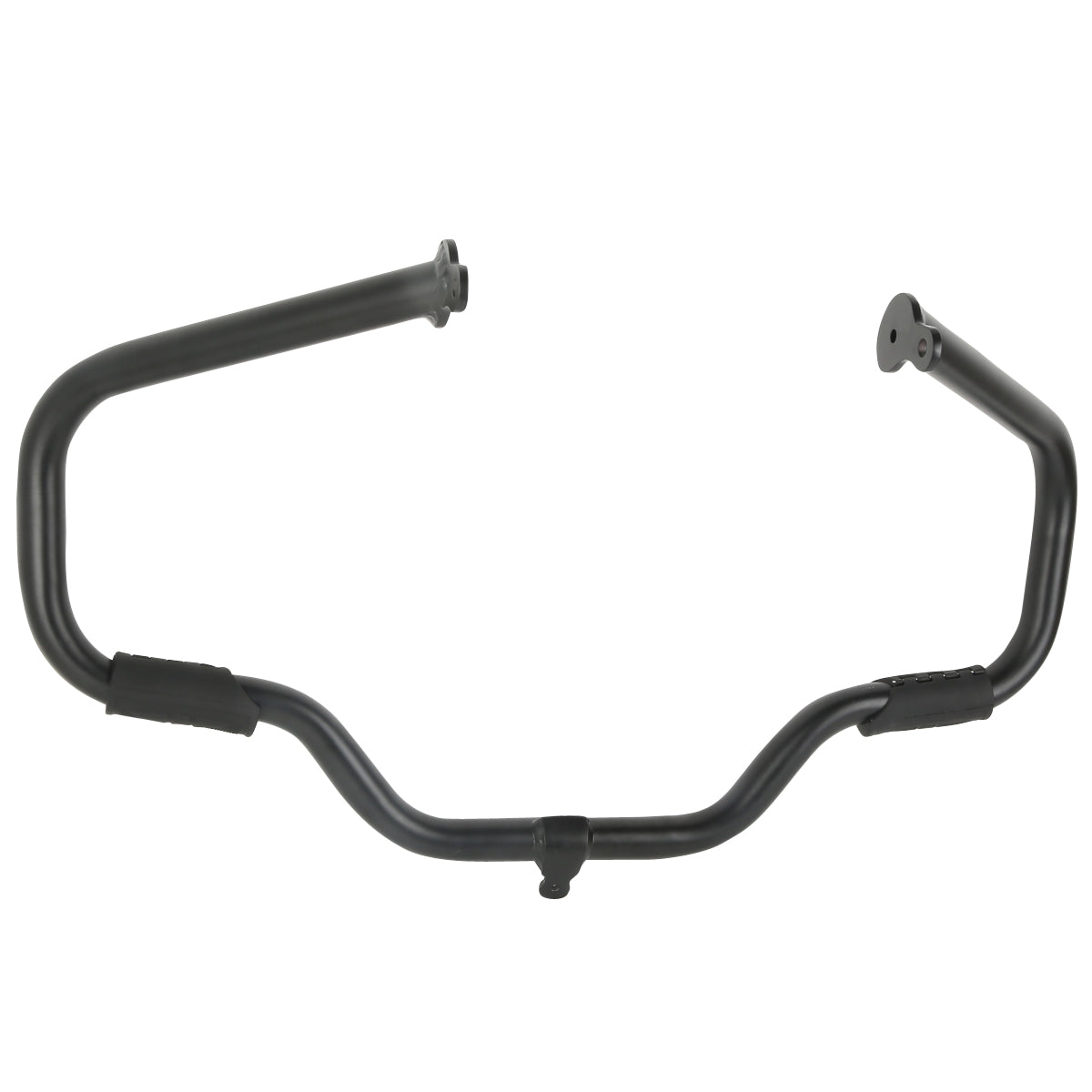 クラッシュ9① Black Mustache Engine Guard Crash Bar For Harley Touring